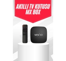 Mx Box Android Tv Media Sound 4K Ultra HD Görüntü Kaliteli