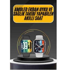 Akıllı Saat Yeni Nesil Android ve İOS Uyumlu Titreşim Modlu Alarm Kronometre
