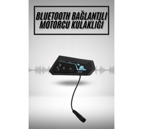 Yeni Nesil Dinleme Ve Konuşma Özellikli Intercom Kask Kulaklığı 5.0 Bluetooth
