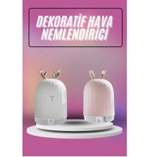 Hava Nemlendirici Ultrasonik Aromaterapi Difüzör Tavşan Nemlendirici