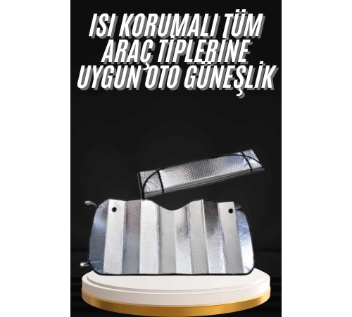 Araç Güneşlik Koruyucu Cam Güneşliği Otomobil Güneşlikleri Katlanabilir