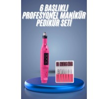Profesyonel Manikür Pedikür Seti Törpü Makinesi Protez Tırnak Çıkarma
