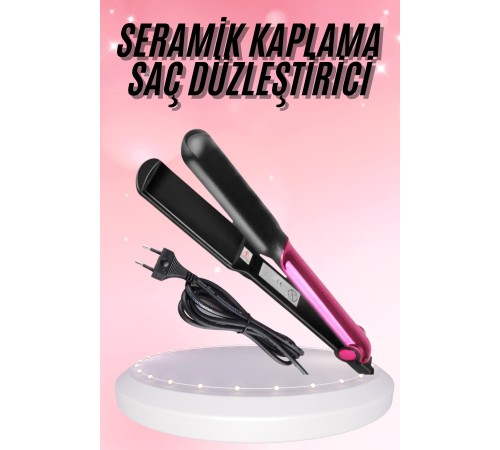 Seramik Düzleştirici İyon Özellikli Profesyonel Günlük Kullanımı Uygun