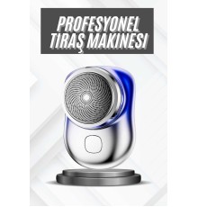 Elektrikli Mini Tıraş Makinesi,Taşınabilir USB Şarjlı Kablosuz Tıraş Makinesi