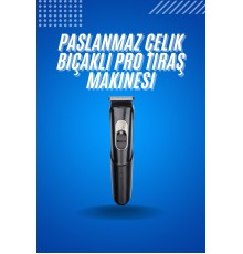 Ense Kesme Makinesi Şarjlı Saç Sakal Tıraş Makinesi Taşınabilir