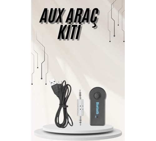 Yeni Nesil Bluetooth Aux Araç Kiti Siyah TV Tablet Telefon Araç Araba Yeni Nesil Bluetooth Aux Araç Kiti Siyah TV Tablet Telefon Araç Araba