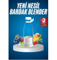 Meyve Sıkacağı Taşınabilir USB Elektrikli Blender Mini