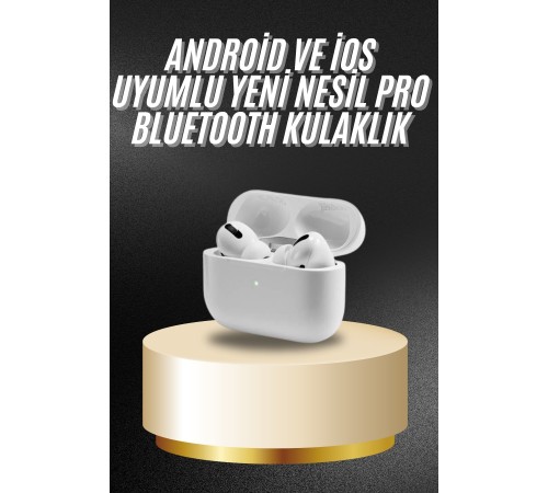 Beyaz Android ve İOS Uyumlu Yüksek Performanslı Uzun Pil Ömrü
