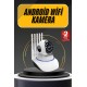 Akıllı Gece Görüşlü Sensörlü Wifi Kamera Telefondan Takip Edilebilir