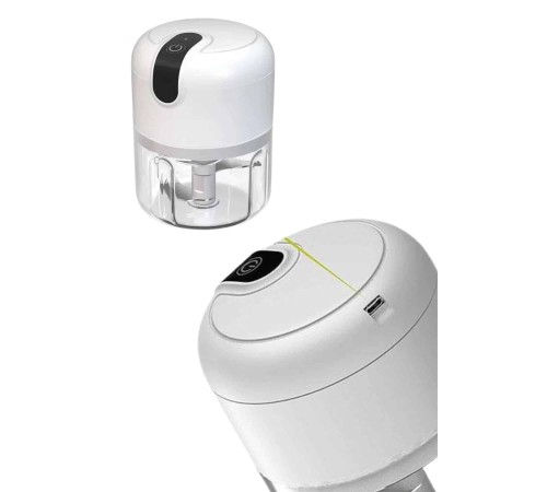 Mini Doğrayıcı Rondo Taşınabilir Mini El Blender Paslanmaz Çelik