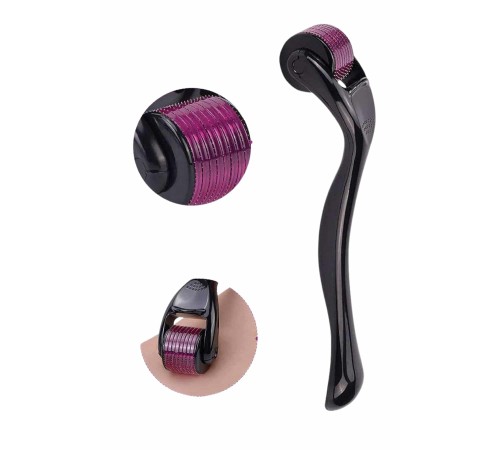 Titanyum Uçlu Derma Roller 540 İğneli 1 mm Gözenek Azaltıcı Akne İzlerine Uygun