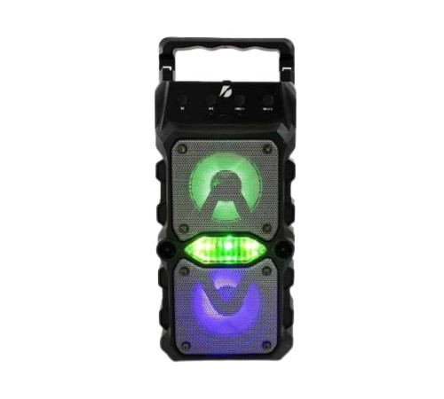 Taşınabilir Kablosuz Bluetooth Hoparlör Uzun Pil Ömrü Led Işıklı