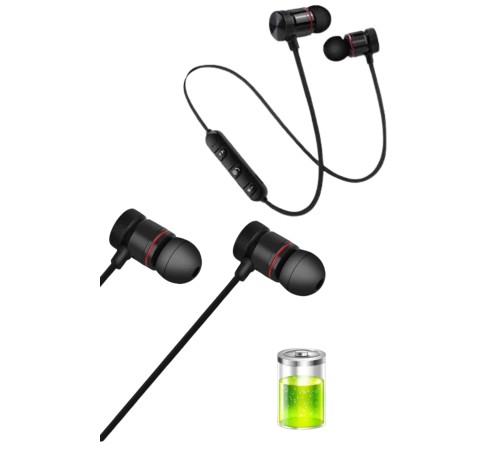 Kablolu Kulakiçi Bluetooth Kulaklık Mıknatıslı ANC Özellikli Yüksek Ses Kaliteli