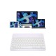 Bluetooh Wıreless Keyboard Siyah Q Klavye İOS Ipad Android Windows Uyumlu