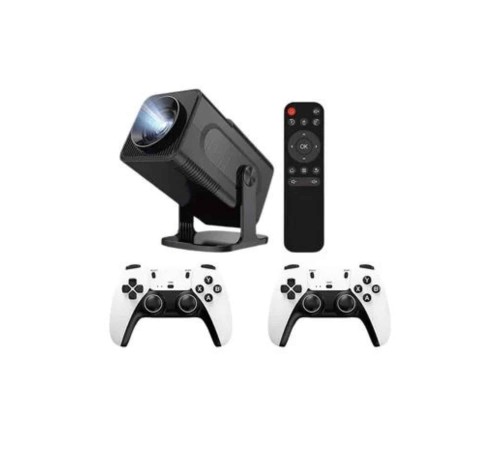 Retro Video Oyunu Konsolu Android Tv El Oyun Konsolu WIFI Taşınabilir Projeksiyon Cihazı