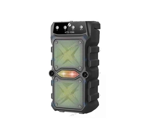 Taşınabilir Kablosuz Bluetooth Hoparlör Uzun Pil Ömrü Led Işıklı