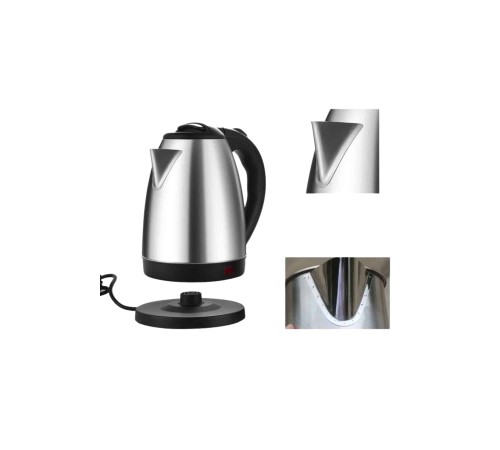 Kettle Su Isıtıcı C F Priz Uyumlu 220 - 240 V Paslanmaz Çelik Kablolu
