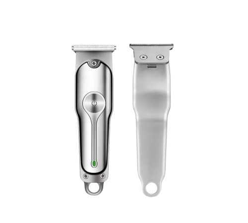 Paslanmaz Çelik Bıçaklı Kablosuz Şarjlı Dijital Göstergeli Tıraş Makinesi