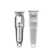 Paslanmaz Çelik Bıçaklı Kablosuz Şarjlı Dijital Göstergeli Tıraş Makinesi