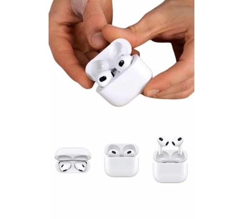 3.Nesil İOS Android Uyumlu Bluetooth 5.0 Beyaz Çağrı Cevaplama