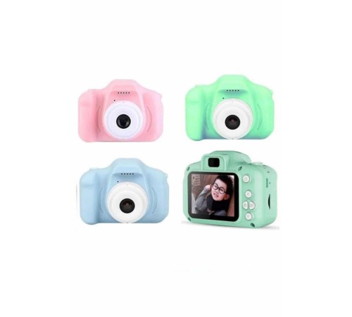 Dijital Fotoğraf Makinesi Çocuk Mini 1080p HD Kaliteli Renkli