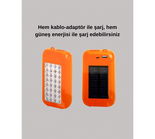 GS-875 GÜNEŞ ENERJİLİ POWERBANK