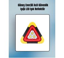 2000mAh Kapasiteli Taşınabilir Üçgen Park Lambası