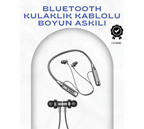 Boyun Askılı Kablosuz Kulaklık – 120 Saat Kesintisiz Müzik Keyfi