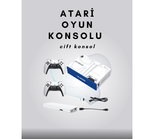 4K Destekli Bluetooth Retro Oyun Konsolu – M15 Modeli