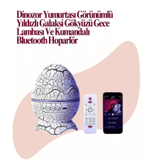 Uzaktan Kumandalı, USB Girişli, Döner Projektör Lamba