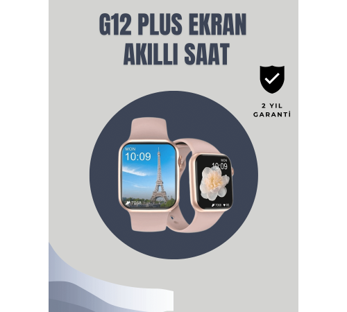 Su Geçirmez Akıllı Saat – 300 mAh Batarya, Sesli Arama, Uyku & Adım Takibi