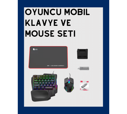 Kablosuz Mobil Oyun Kiti – 5 Parça Tam Set