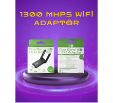 Yüksek Hızlı 1200 Mbps Çift Bant USB WiFi Adaptör – Güçlü Sinyal, Geniş Uyumluluk