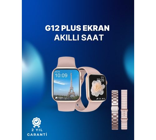 GPS Destekli Akıllı Saat – Nabız, Uyku ve Adım Takibi, Sesli Görüşme, Suya Dayanıklı Tasarım