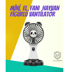 Çok Fonksiyonlu Mini El Fanı – Sessiz & Güçlü Yaz Yardımcısı