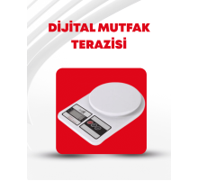 10 Kg Kapasiteli LCD Ekranlı Dijital Mutfak Tartıs