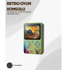 G5 Taşınabilir Retro Oyun Konsolu – Çocuk ve Yetişkinler İçin
