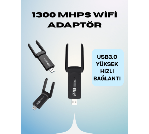AC1200 USB WiFi Adaptör
