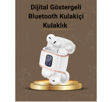 Dijital Göstergeli Bluetooth Kulakiçi Kulaklık – 4’lü Paket, Gürültü Engellemeli