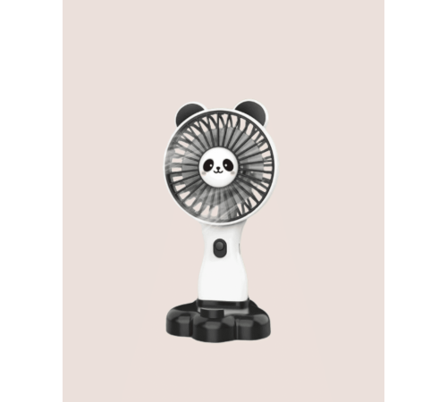 Mini Fan Hayvan Figürlü – Şarj Edilebilir Taşınabilir El Vantilatörü