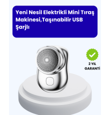 Cep Tipi Elektrikli Tıraş Makinesi – Güçlü, Sessiz, Su Geçirmez ve Ultra Taşınabilir