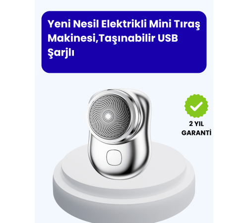 Cep Tipi Elektrikli Tıraş Makinesi – Güçlü, Sessiz, Su Geçirmez ve Ultra Taşınabilir
