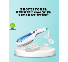Kompakt Seyahat Ütüsü 1500W | Koku Giderici Buhar Fonksiyonlu