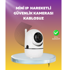 1080P WiFi Akıllı Güvenlik Kamerası – Pan & Tilt, Hareket Takip ve İki Yönlü Ses