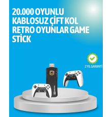 Retro Oyun Konsolu – Yüksek Çözünürlük ve Geniş Oyun Seçenekleri