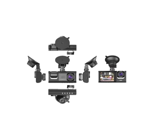 1. 3 Kameralı Full HD Araç Kamerası – Ön, İç ve Arka Görüş ile %100 Kapsama 1. 3 Kameralı Full HD Araç Kamerası – Ön, İç ve Arka Görüş ile %100 Kapsama