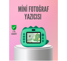 Anında Baskı Özellikli GCH62 Çift Lensli Dijital Kamera