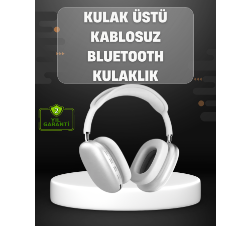 Katlanabilir Bluetooth V5.0 Kablosuz Kulaklık | 400 mAh, Gürültü Azaltma