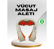 Ovmalı Kas Gevşetici Masaj Cihazı – Boyun, Omuz ve Sırt İçin Derin Etki
