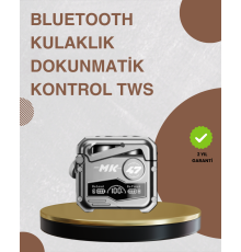 Bluetooth 5.0 Kulak İçi Kablosuz Kulaklık – Dokunmatik Kontrol, Düşük Gecikme